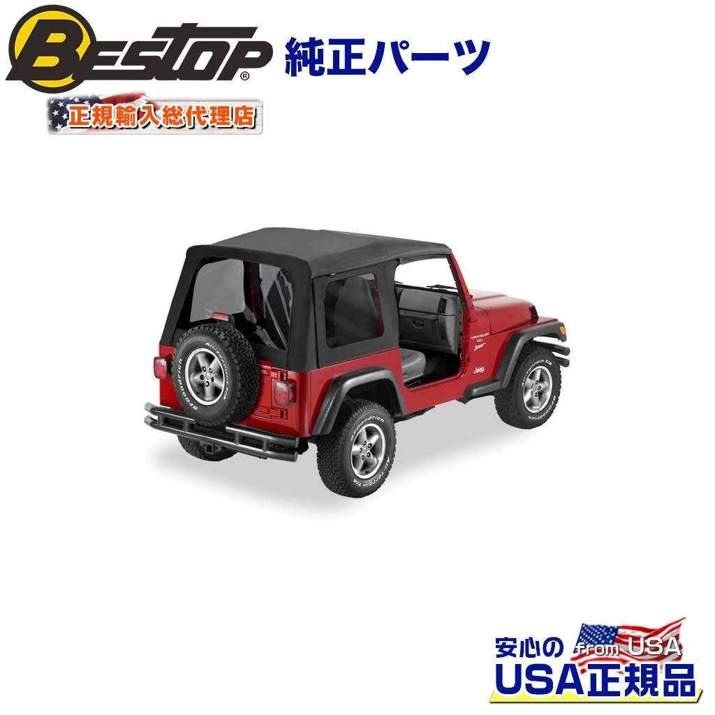 Rakuten - 【BESTOP(べストップ)正規輸入代理店】Supertop Classic ハードウェア用 ソフトトップ 交換用JEEP ジープ TJ ラングラー 1997年〜2006年