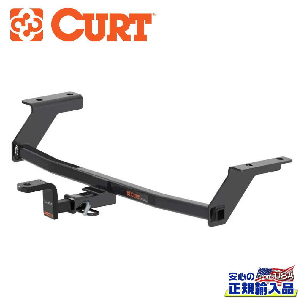 【CURT(カート)正規代理店】Class 1 ヒッチメンバー1.25インチ角 ボールマウント付き 牽引能力:900kg マツダ 3 ファストバック / ハッチバック BP系 2019年〜