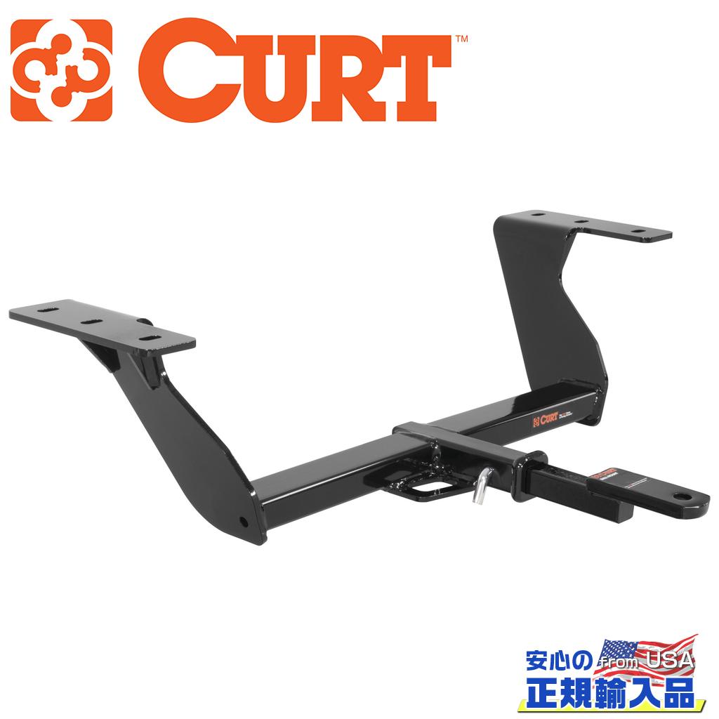 【CURT (カート)正規代理店】 Class 2 ヒッチメンバー3/4インチ穴 ボールマウント付きレシーバーサイズ 1.25インチ牽引能力 約1589kgスバル フォレスター SJ型 2012年～2018年