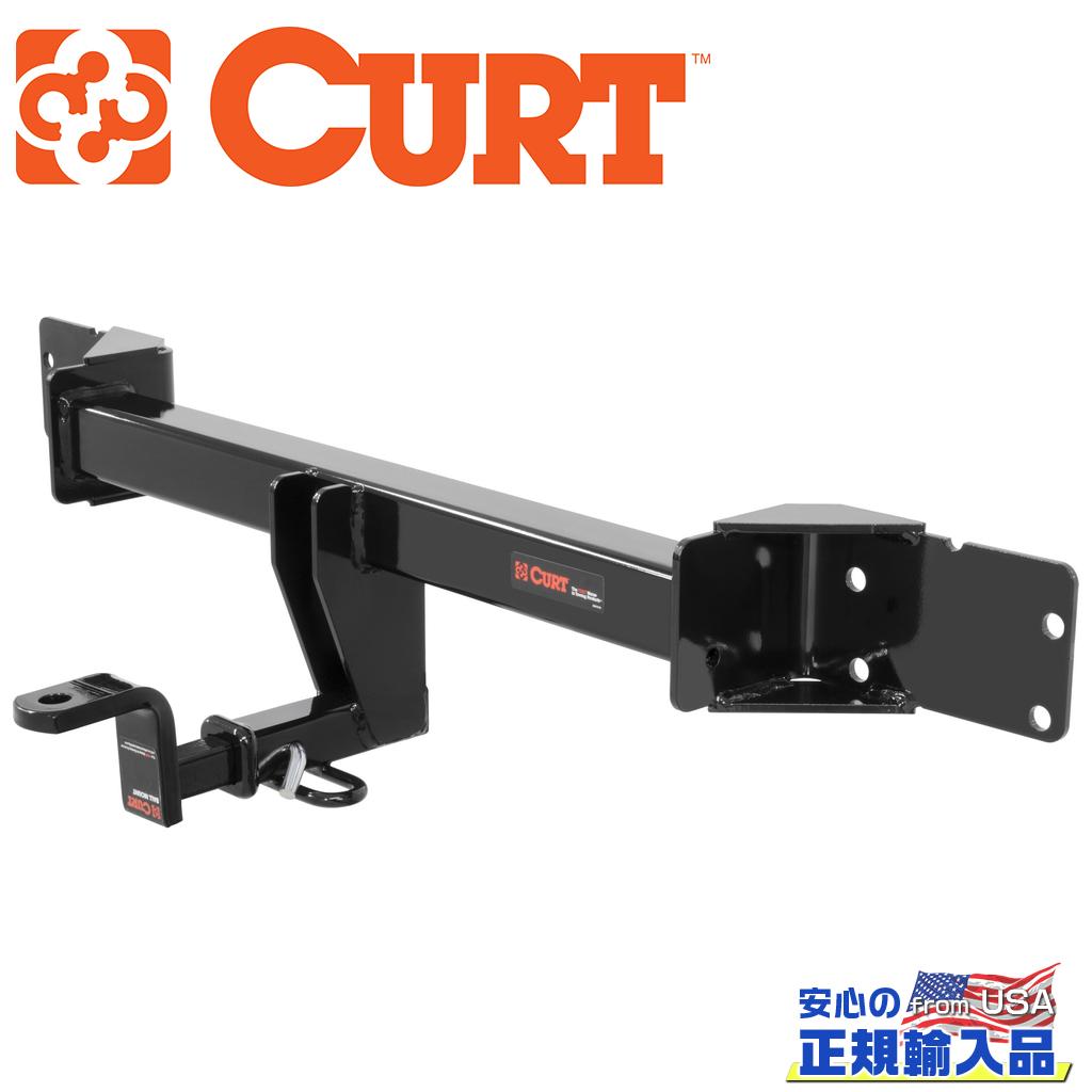 Rakuten - 【CURT (カート)正規代理店】 Class 2 ヒッチメンバー3/4インチ穴 ボールマウント付きレシーバーサイズ 1.25インチ牽引能力 約1589kgベンツ CLA250 2016年〜現行