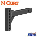 【CURT(カート)正規代理店】ウェイトディストリビューションヒッチ用 シャンクピン穴-ネジ穴:14インチ 2インチドロップ / 6インチライズスチール / 汎用