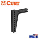 【CURT(カート)正規代理店】ウェイトディストリビューションヒッチ用 シャンク7.4インチドロップ / 11.5インチライズスチール / 汎用