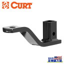 【CURT(カート)正規代理店】垂直レシーバー ボールマウント 2インチ角汎用