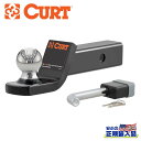 【CURT(カート)正規代理店】牽引スターターキット 2インチボール付き 2インチドロップ汎用