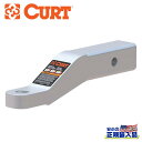 【CURT(カート)正規代理店】アルミニウム ボールマウント 2インチ角・牽引能力約 3600kg汎用
