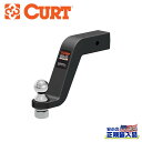 【CURT(カート)正規代理店】フォージド ボールマウント 2.5インチ角・牽引能力約 9000kg汎用