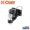 【CURT(カート)正規代理店】2インチ ボール&ピントルフック 1個汎用