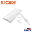 【CURT(カート)正規代理店】14-1/4インチ(約 36.1cm) プラスチック ジップワイヤー タイ 100個汎用