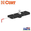 【CURT(カート)正規代理店】ダブルロック グースネック ヒッチ 2-5/16インチ ボール付き汎用