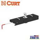 【CURT(カート)正規代理店】ダブルロック EZR グースネックヒッチ 2-5/16インチ ボール付き