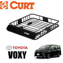 【CURT正規店】ルーフラック/ルーフキャリア/ルーフバスケット 内寸約 105.4×94×14 (cm)丸形・楕円・四角全てに対応TOYOTA トヨタ ヴォク...