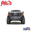 【FAB FOURS(ファブフォース)正規輸入品】マトリックス フロントバンパー ガード無しGMC シエラ 2500/3500 2015年~2019年