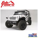 【FAB FOURS(ファブフォース)正規輸入品】フルメタルジャケット フロントバンパー ショートタイプJEEP ジープ JK ラングラー 2007年~2018年