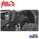 【FAB FOURS(ファブフォース)正規輸入品】インナーフェンダー フロントフェンダーシステム用JEEP ジープ JK 2007年〜2018年