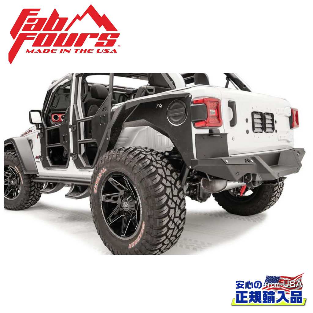 ��FAB FOURS(�ե��֥ե�����)����͢���ʡۥʥ�С��ץ졼�ȥ֥饱�å� JEEP ������ JL ��󥰥顼 2018ǯ������