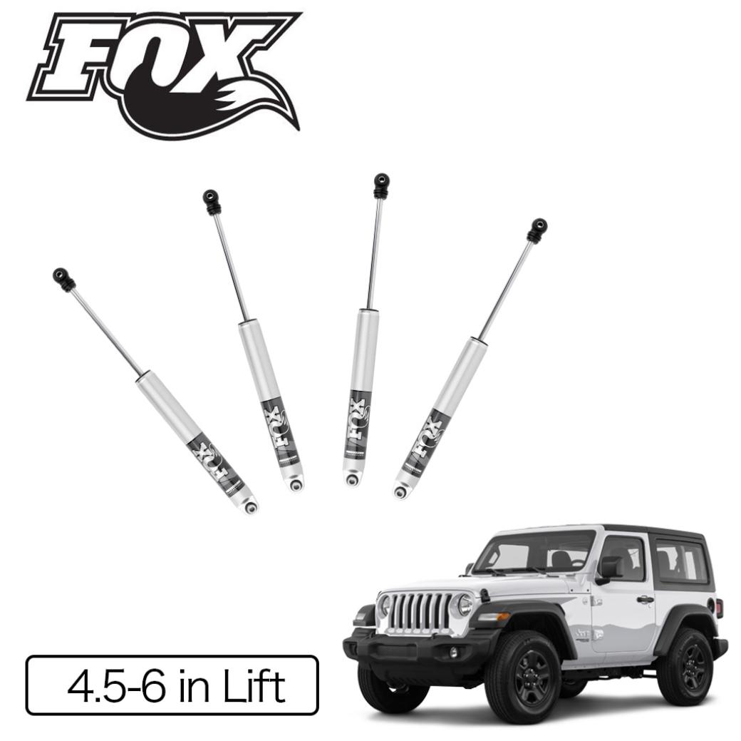 【FOX RACING (フォックスレーシング)正規品】パフォーマンスシリーズ 2.0IFP ショック 4.5〜6インチアップ用・一台分Jeep Wrangler ジープ ラングラー JL 2018年〜 新型