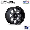 【FUEL OFFROAD(フューエルオフロード)正規代理店】24インチアルミホイール 1本DARKSTAR FC853AB24×12 6H 114.3/139.7 -44 CB78.1マットガンメタル/グロスブラックリップ 汎用