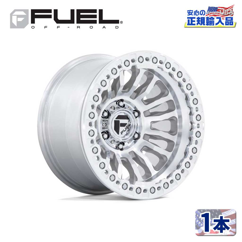 樂天商城 - 【FUEL OFFROAD(フューエルオフロード)正規代理店】17インチアルミホイール 1本RINCON BEADLOCK FC125DX17×9 6H 139.7 -38 CB106.1MACHINED 汎用