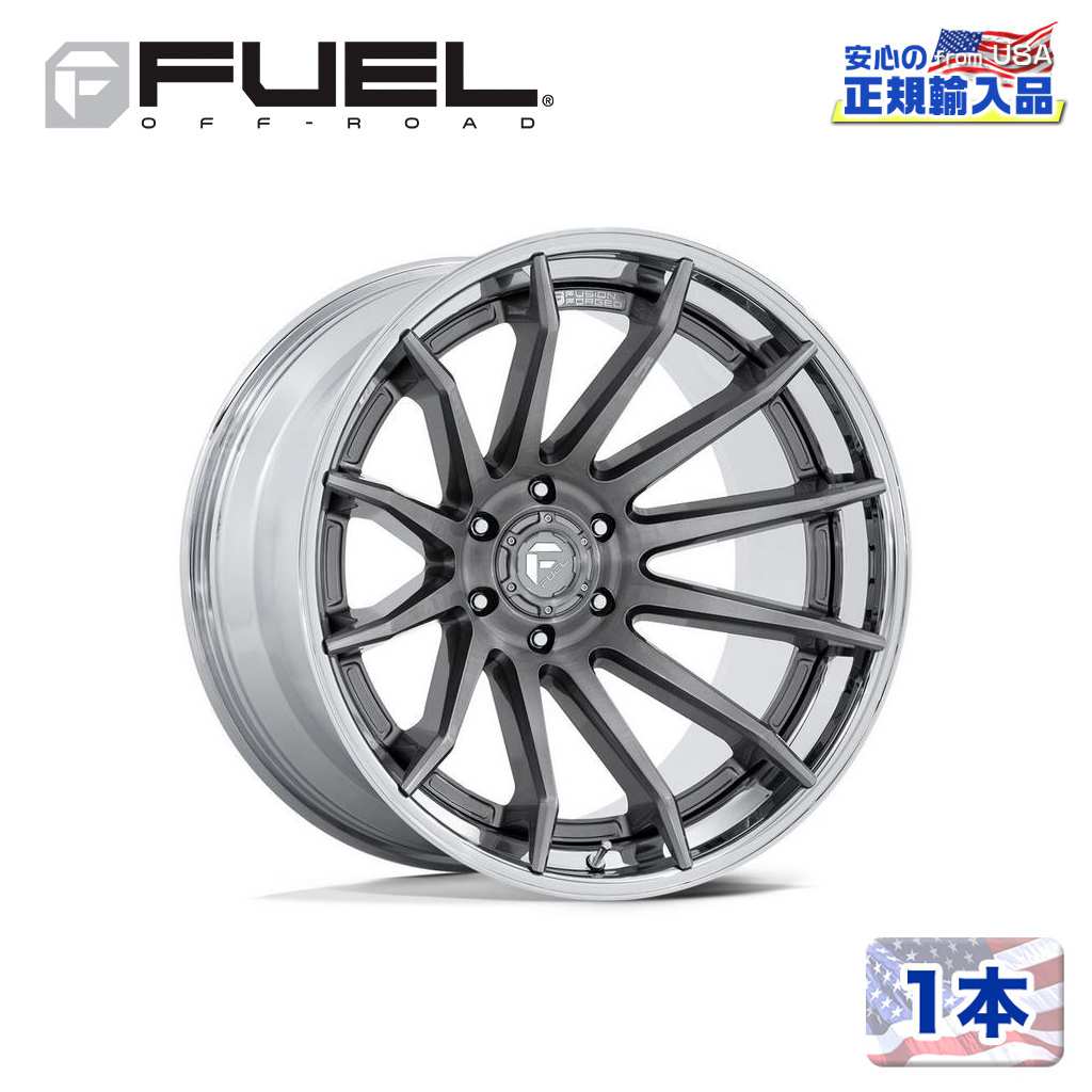 樂天商城 - 【FUEL OFFROAD (フューエルオフロード) 正規代理店】22インチホイール 1本FC403 BURN 22×10 6H 135 -18 CB87.1PLATINUM W/ CHROME LIP(プラチナム/クロームリップ)汎用/FC403AP22106318N