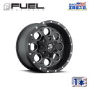 【FUEL OFFROAD (フューエルオフロード) 正規代理店】16インチアルミホイール 1本D525 REVOLVER リボルバー16×8 6H139.7 +1 CB108マットブラックミルド 汎用/D52516808345