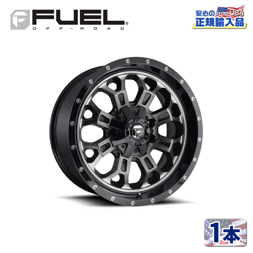 乐天商城 - 【FUEL OFFROAD (フューエルオフロード) 正規代理店】20インチアルミホイール 1本D561 CRUSH クラッシュ20×9 6H135/139.7 +1 CB106.1GLOSS MACHINED DOUBLE DARK TINT 汎用/D56120909850