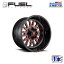 FUEL OFFROAD (ե塼륪ե) Ź20ߥۥ 1D612 STROKE ȥ2012 5H114.3/127 -43 CB78.1GLOSS BLACK RED TINTED CLEAR /D61220202647