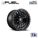 【FUEL OFFROAD (フューエルオフロード) 正規代理店】17インチアルミホイール 1本D633 ZEPHYR ゼファー17×9 6H139.7 1 CB106.1マットブラック 汎用/D63317908450