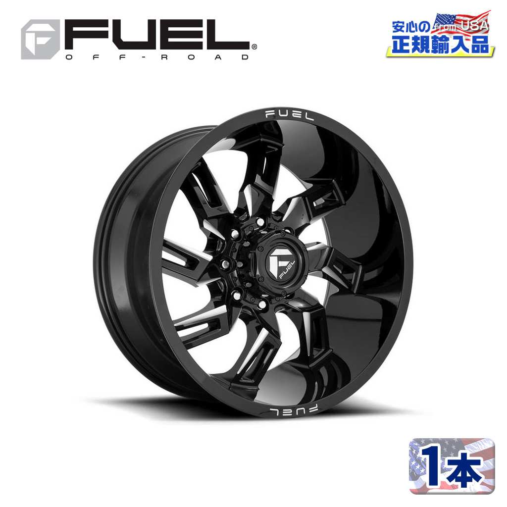 22インチアルミホイール 1本汎用 D747 LOCKDOWN ロックダウン グロスブラックミルド22×10 8H 165.1 -18 CB125.2