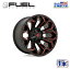 FUEL OFFROAD (ե塼륪ե) Ź20ߥۥ 1D787 ASSAULT2012 5H114.3/127 -43 CB78.1MATTE BLACK MILLED WITH RED TINT /D78720202647