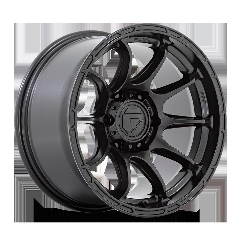 樂天商城 - 【FUEL OFFROAD (フューエルオフロード) 正規代理店】20インチアルミホイール 1本D791 VARIANT(バリアント)20×9 6H135 +1 CB87.1マットブラック 汎用/D79120908950