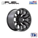 【FUEL OFFROAD(フューエルオフロード)正規輸入総代理店】20インチアルミホイール 1本汎用 D804 FLAME6 フレームシックス ブラックアウト20×9 6H 139.7 +1 CB106.1