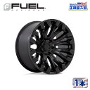 【FUEL OFFROAD(フューエルオフロード)正規輸入総代理店】20インチアルミホイール 1本汎用 D831 QUAKE クエイク ブラックアウト20×9 8H 165.1 +1 CB125.1
