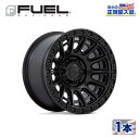 【FUEL OFFROAD (フューエルオフロード) 正規代理店】17インチアルミホイール 1本D832 CYCLE(サイクル)17×9 5H127 +1 CB71.5ブラックアウト 汎用/D83217907550