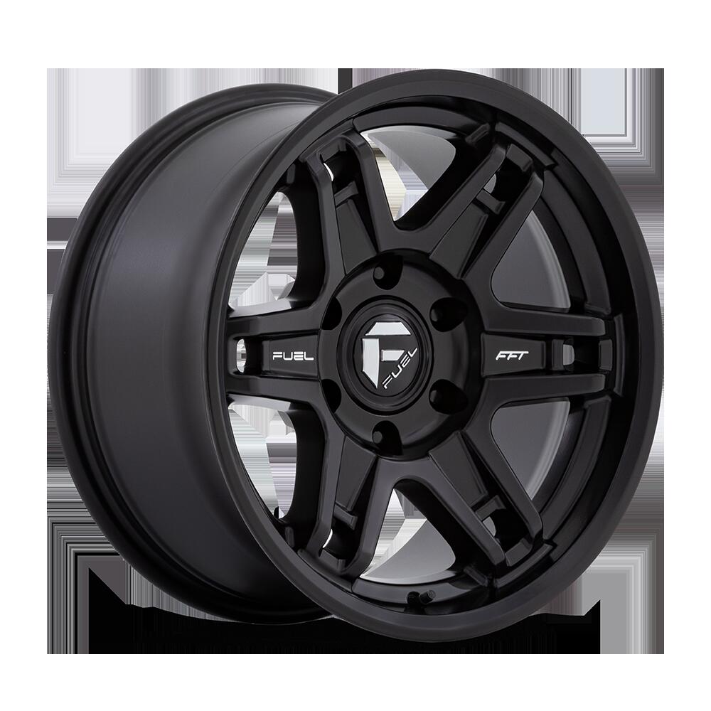 樂天商城 - 【FUEL OFFROAD (フューエルオフロード) 正規代理店】17インチアルミホイール 1本D836 SLAYER(スレイヤー)17×8.5 6H135 +1 CB87.1マットブラック 汎用/D83617858947