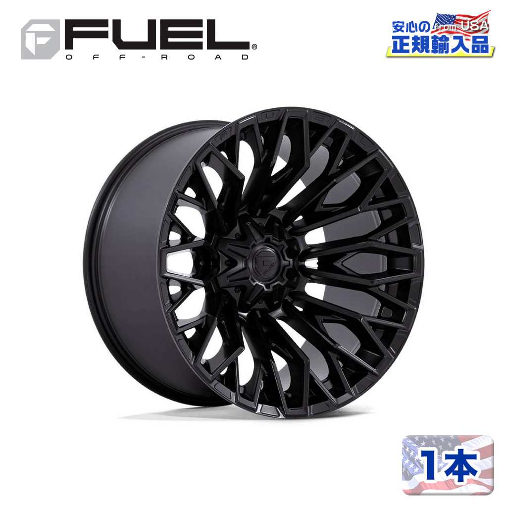 樂天商城 - 【FUEL OFFROAD (フューエルオフロード) 正規代理店】20インチホイール 1本FC865 STRIKE 20×10 6H 135/139.7 -18 CB106.1BLACKOUT(ブラックアウト)汎用/FC865MX20106718N
