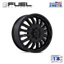 【FUEL OFFROAD (フューエルオフロード) 正規代理店】20インチホイール 1本D867 ARC 20×8.25 8H 200 +104 CB142BLACKOUT(ブラックアウト)汎用/D867208292