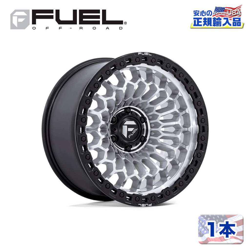Rakuten - 【FUEL OFFROAD (フューエルオフロード) 正規代理店】20インチホイール 1本FC870 SINISTER 20×9 6H 135 +1 CB87.1MACHINED W/ MATTE BLACK LIP(マシーンド/マットブラックリップ)汎用/FC870DB20906301