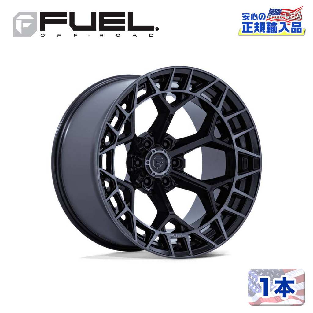 20インチホイール 1本FC873 CHARGER 20×9 5H 127 +1 CB71.5GLOSS BLACK BRUSHED DARK TINT(グロスブラックブラッシュド ダークティント)汎用/FC873BT20905001
