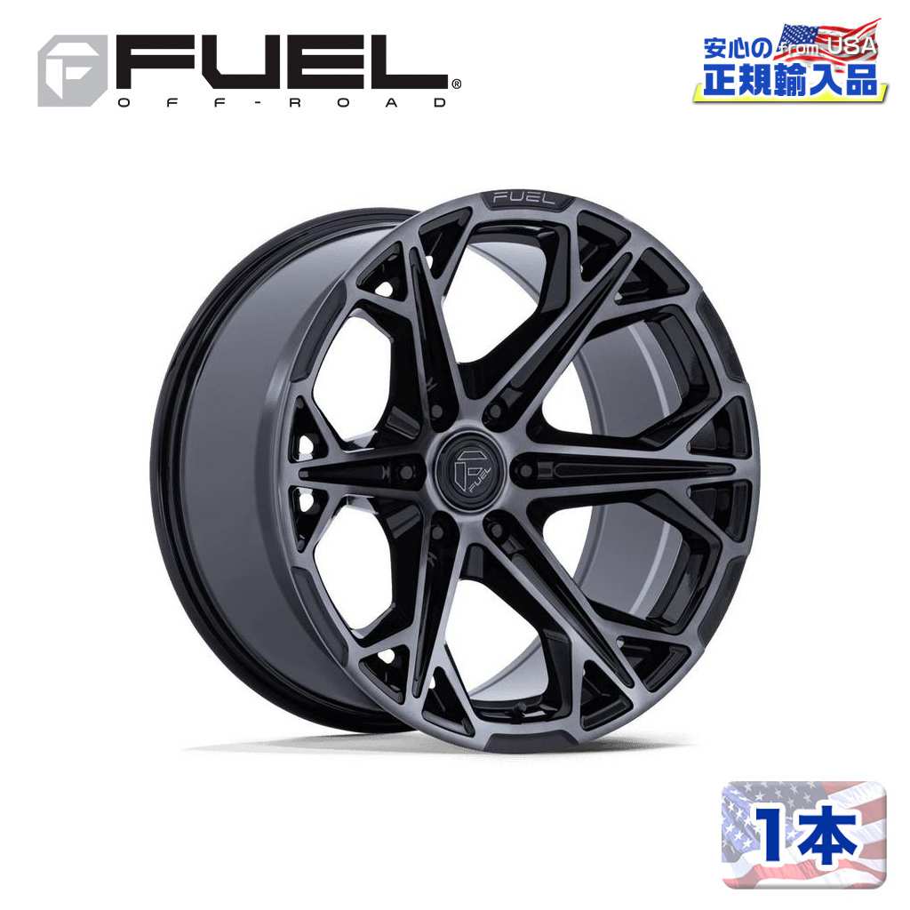 FUEL OFFROAD ʡ20 ߥۥ 1FC886 HAMMERHEAD 2010 6H 135 -18 CB87.1 GLOSS BLACK DARK TINTED CLEAR(֥åƥƥåɥꥢ)/FC886BT20106318N