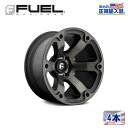 【FUEL OFFROAD (フューエルオフロード) 正規代理店】16インチアルミホイール 4本セットD564 BEAST ビースト16×8 6H139.7 1 CB108MATTE BLACK DOUBLE DARK TINT 汎用/D56416808345