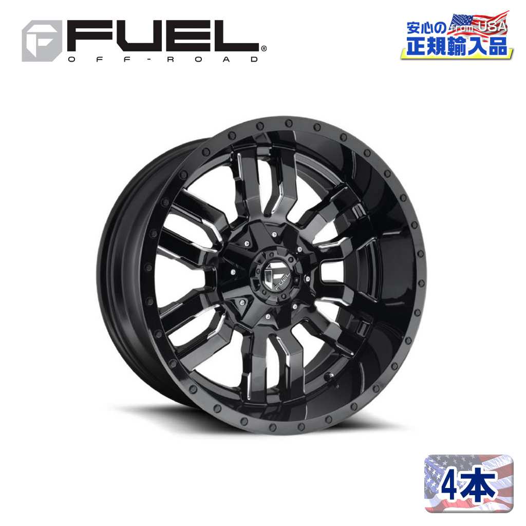 FUEL OFFROAD (ե塼륪ե) Ź17ߥۥ 4ܥåD595 SLEDGE å179 6H135/139.7 -12 CB106.1֥åߥ /D59517909845