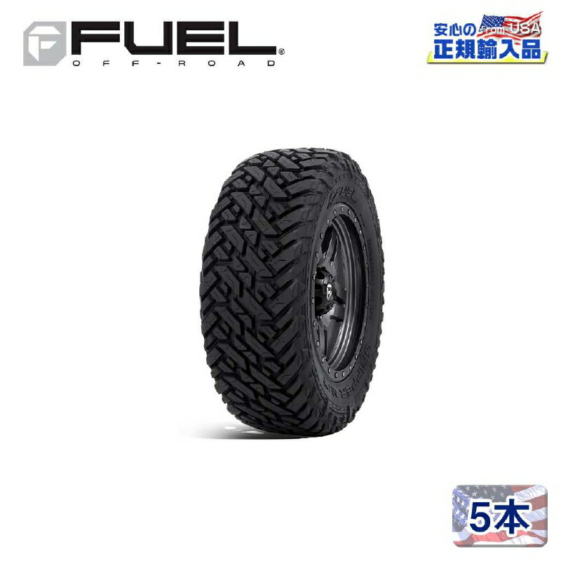 樂天商城 - 【FUEL OFFROAD フューエル オフロード】20インチタイヤ 5本GRIPPER M/T MT37×13.5R20 126Qマッドテレーン [ 37 13.50 20 ] ブロックタイヤ タイヤ
