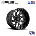 【FUEL OFFROAD (フューエルオフロード) 正規代理店】26インチアルミホイール 4本セットD741 RUNNER26×14 8H170 -75 CB125.1グロスブラックミルド 汎用/D74126401745