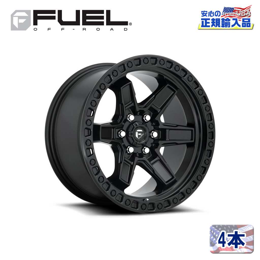 FUEL OFFROADʥե塼륪եɡ͢Ź17ߥۥ 4 D697 KICKER6 åå ޥåȥ֥å179 6H 139.7 -12 CB106.1