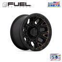 【FUEL OFFROAD (フューエルオフロード) 正規代理店】20インチアルミホイール 5本セットD824 TRACTION(トラクション)20×10 8H165.1 -18 CB125.1MATTE BLACK W/ DOUBLE DARK TINT 汎用/D82420008247(2)