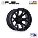 【FUEL OFFROAD (フューエルオフロード) 正規代理店】22インチホイール 5本セットFC402 CATALYST 22×12 6H 139.7 -44 CB106.1MATTE BLACK W/ GLOSS BLACK LIP(マットブラック/グロスブラックリップ)汎用/FC402MX22126844N(2)
