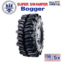 【INTERCO TIRE (インターコタイヤ) 日本正規輸入総代理店】タイヤ5本SUPER SWAMPER (スーパースワンパー) Bogger (ボガー)31x12.5/16LT ブラックレター バイアス