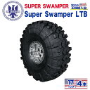 【INTERCO TIRE (インターコタイヤ) 日本正規輸入総代理店】タイヤ4本SUPER SWAMPER (スーパースワンパー) Super Swamper LTB (スーパースワンパー LTB)40x16/17LT ブラックレター バイアス