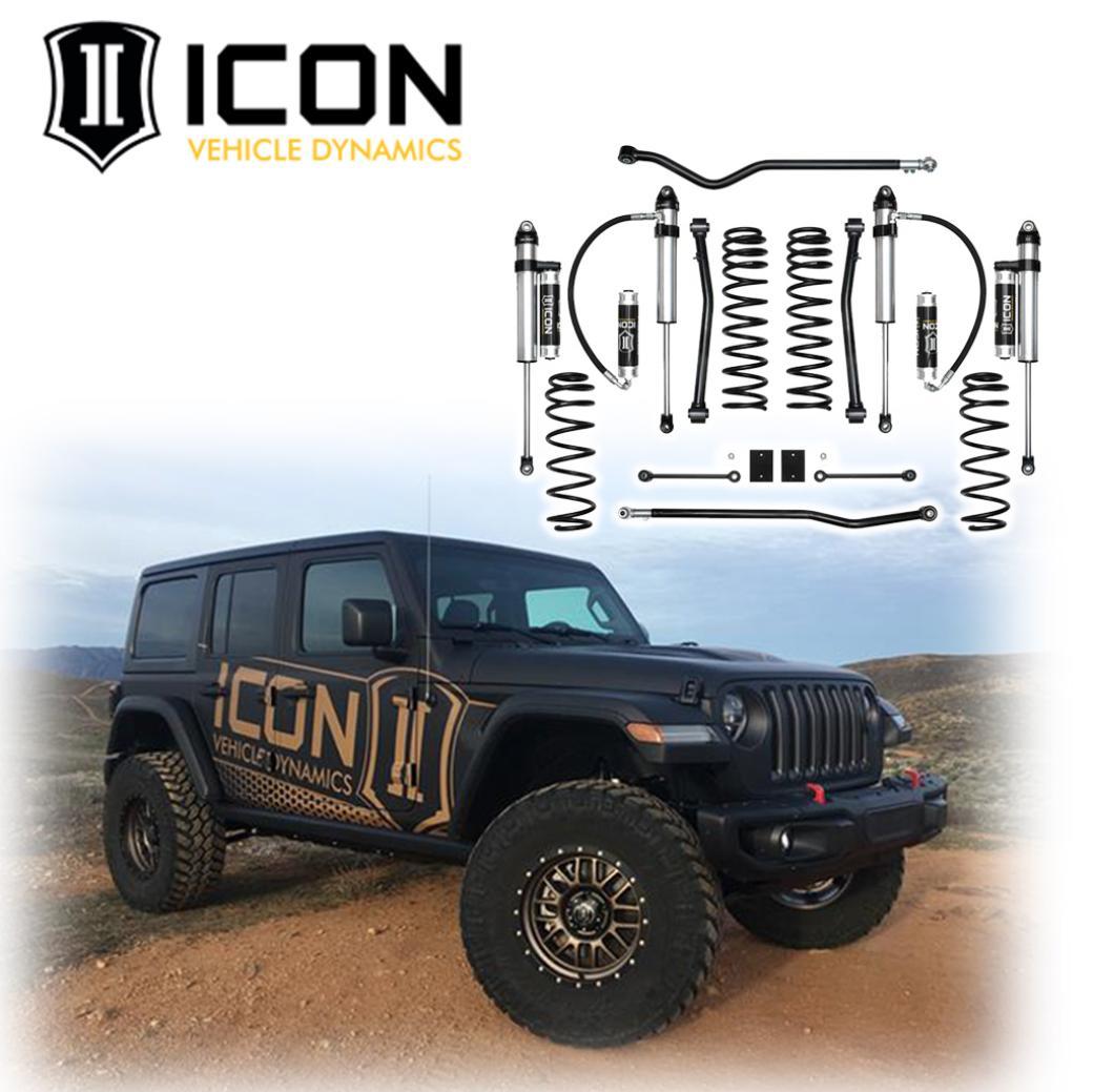 【ICON VEHICLE DYNAMICS(アイコン ビークル ダイナミクス)正規品】2.5インチ ステージ5 サスペンションキット/サスキットJeep Wrangler ジープ ラングラー JL2018年〜