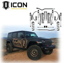 【ICON VEHICLE DYNAMICS(アイコン ビークル ダイナミクス)正規品】2.5インチ ステージ6 サスペンションキット/サスキットJeep Wrangler ジープ ラングラー JL2018年～